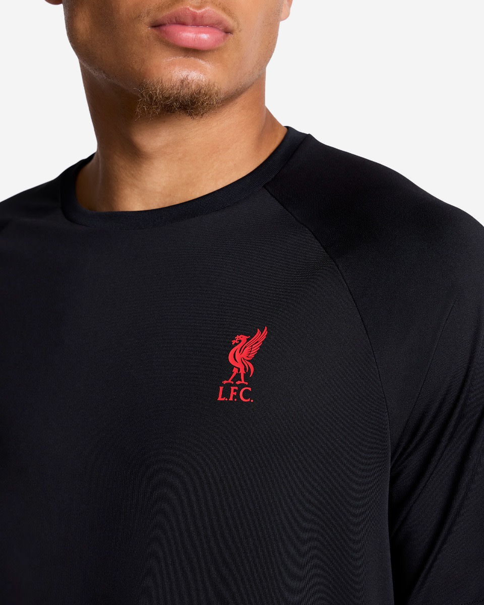 LFC Mens Raglan Tee Black - Image 4