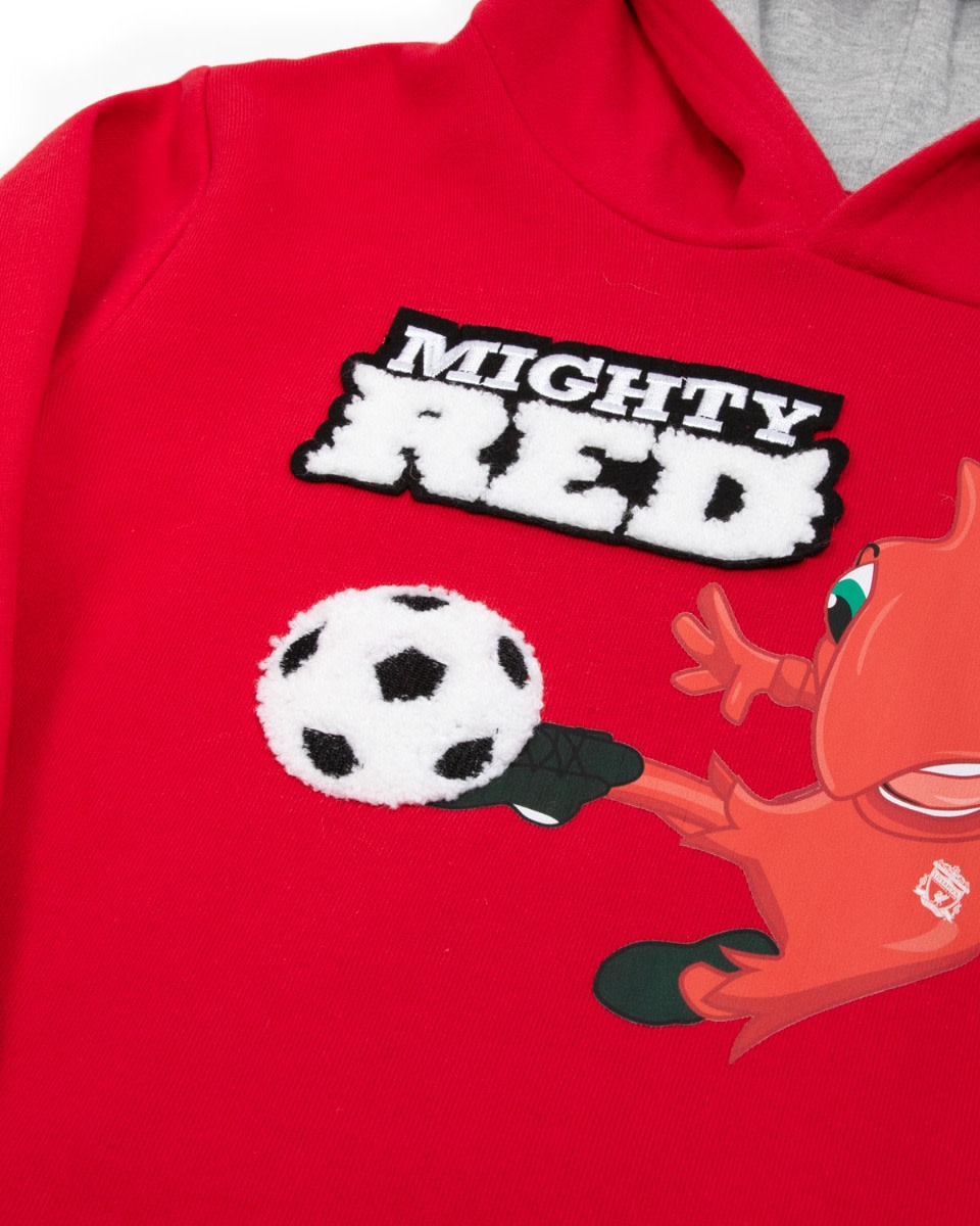 LFC Mighty Red Kapuzenpulli für Babys Grau - Image 2