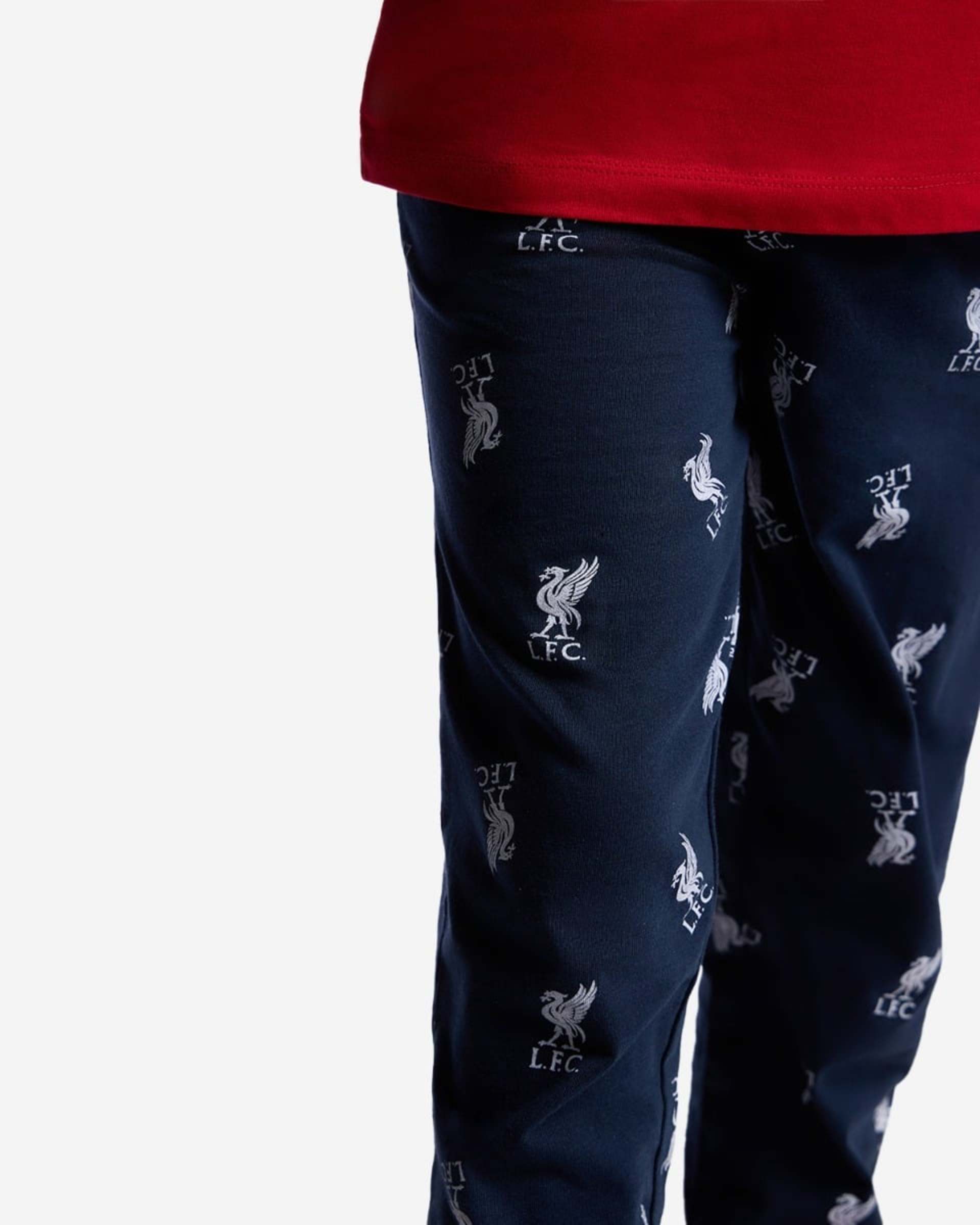 LFC Babies Lounge Pyjamasæt Navy - Image 4