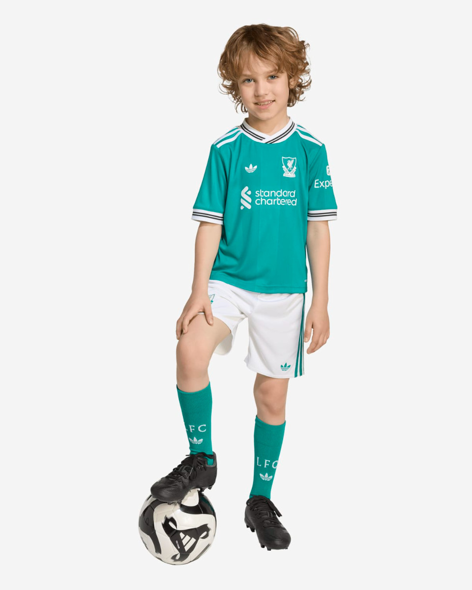 LFC adidas Kids 25/26 Third Mini Kit - Image 3