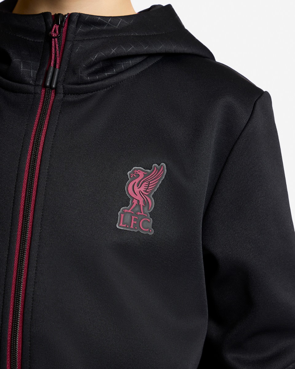 LFC 婴儿连帽拉链上衣黑色 - Image 3
