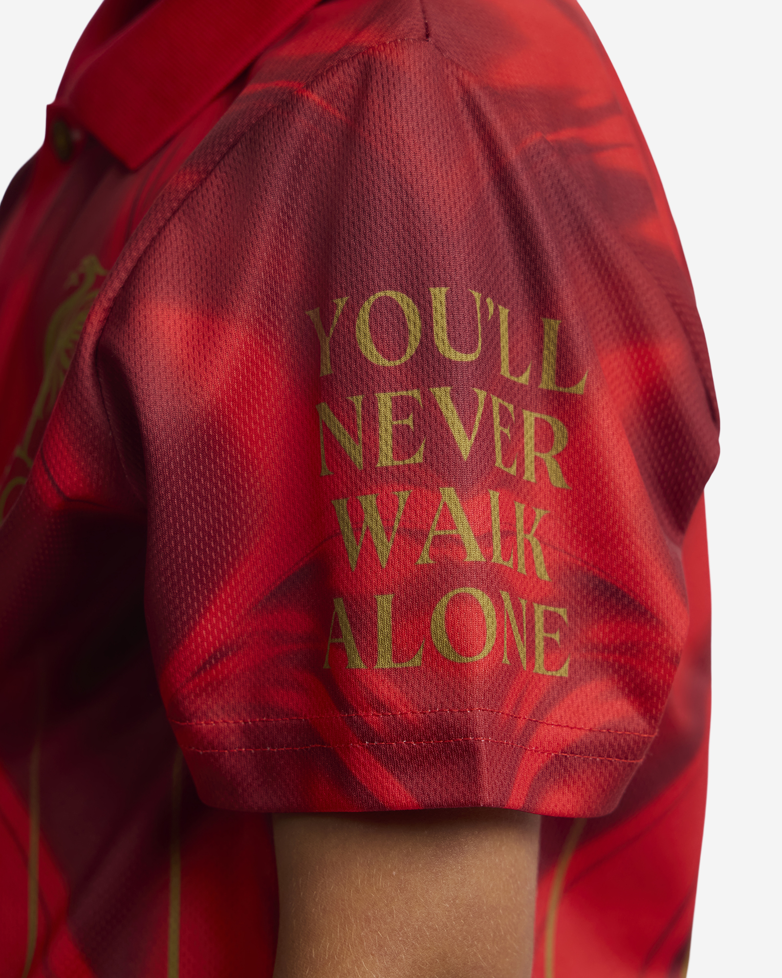 LFC X Unicorn 青少年飞镖衬衫红色 - Image 3
