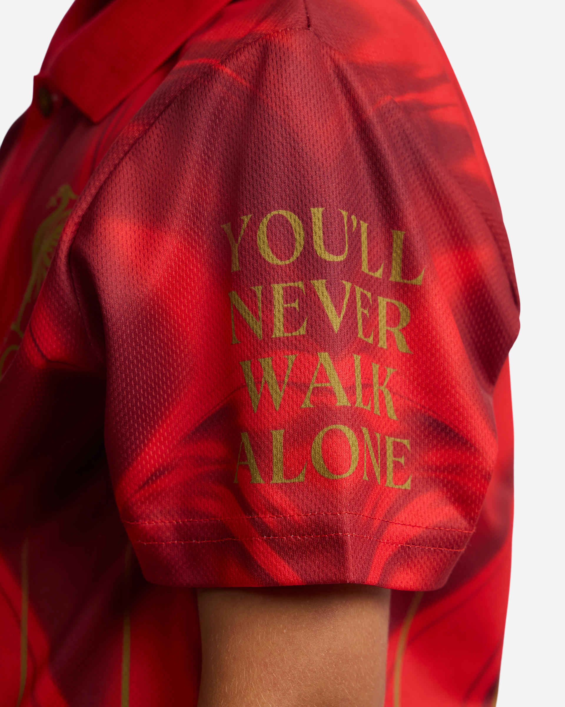 Camiseta con dardos LFC X Unicorn Juniors, color rojo - Image 3