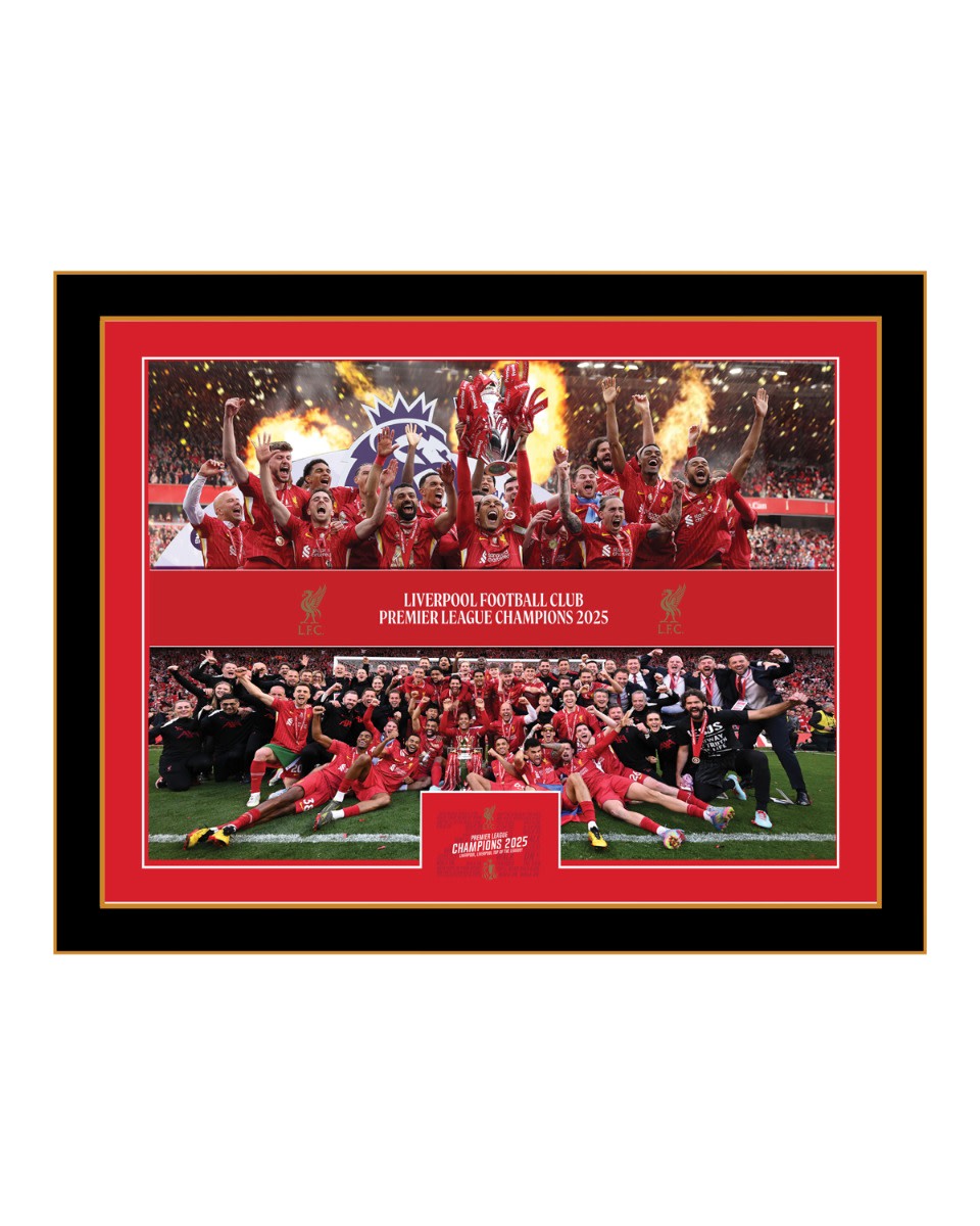 LFC Premier League Trophy-lift 12 x 16 Montage - Image 1