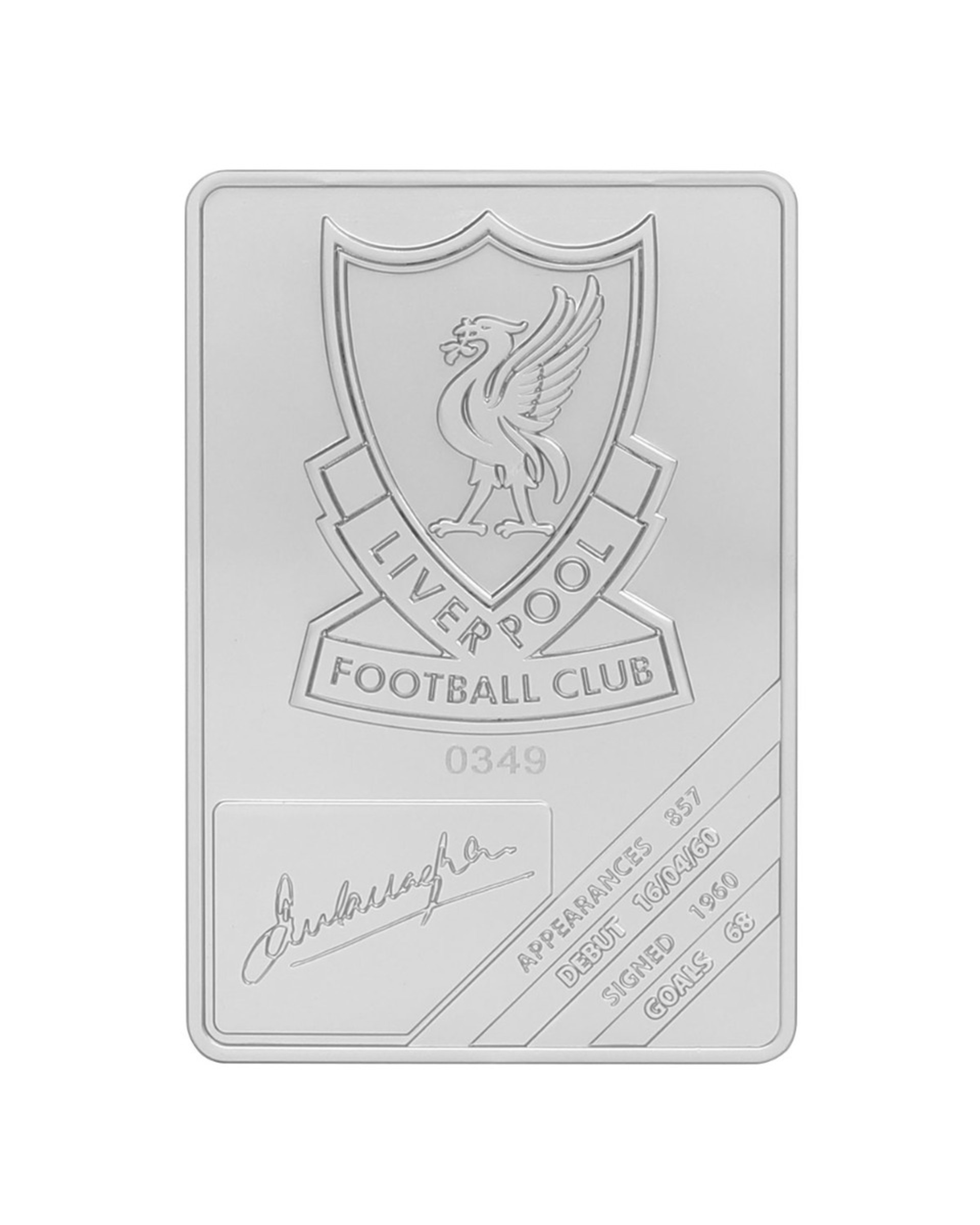 LFC Ian Callaghan Samlerbar Blot - Image 3