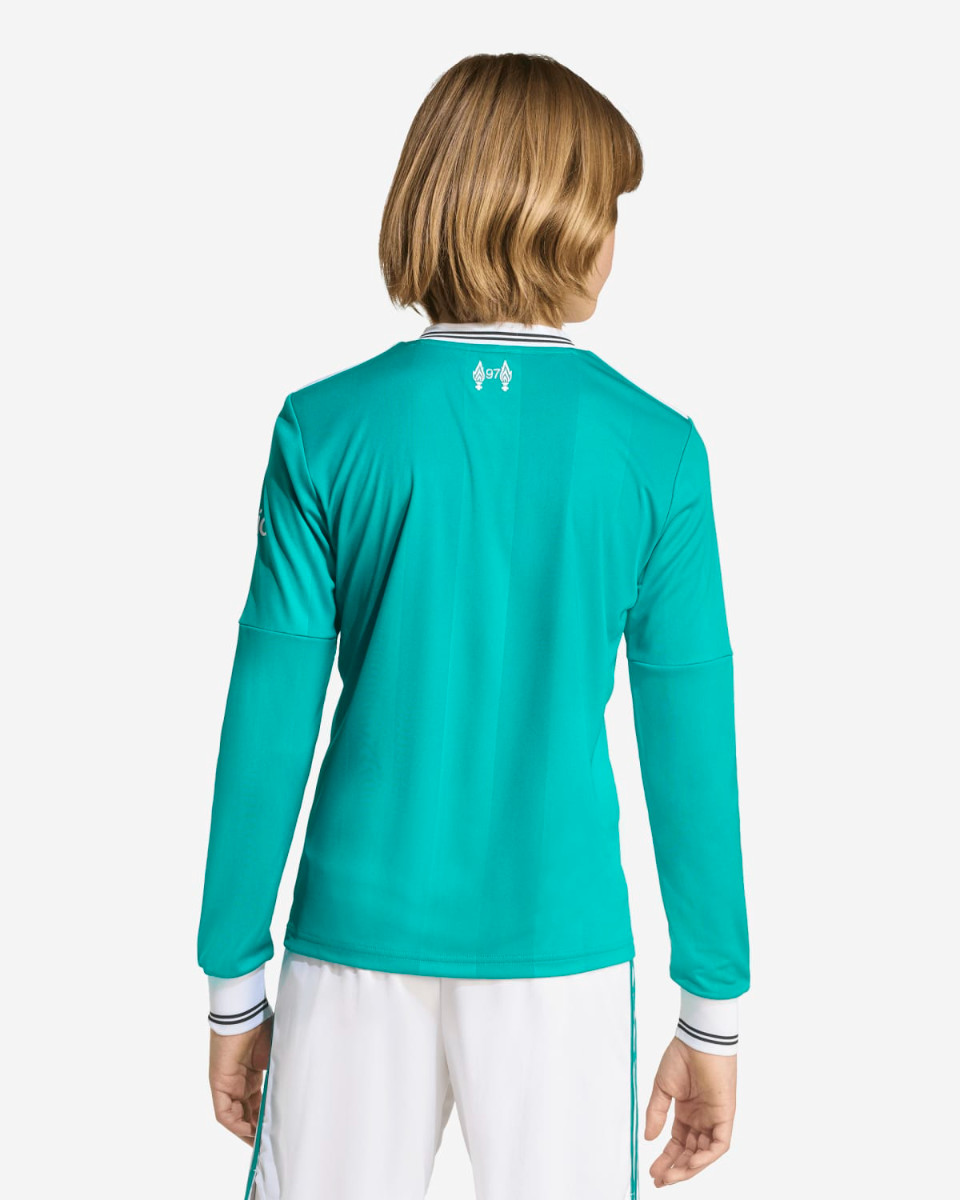 LFC adidas Youth 25/26 Third Long Sleeve Jersey - Image 2