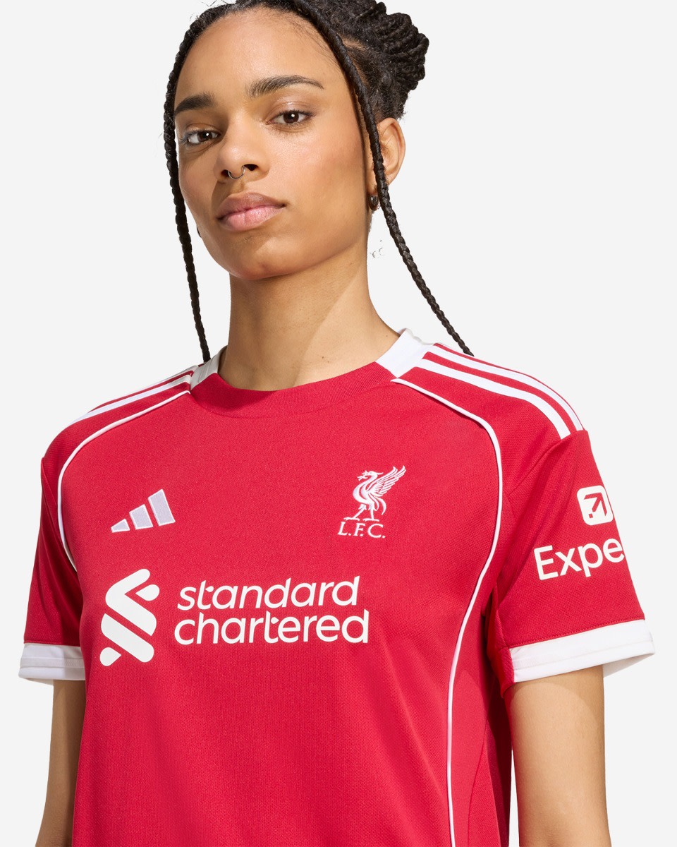 LFC adidas Womens 25/26 Home Jersey - Image 4