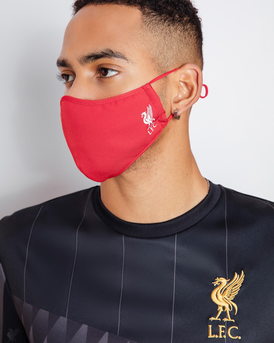 LFC Adults Shaped Red Face Cover - Image 1