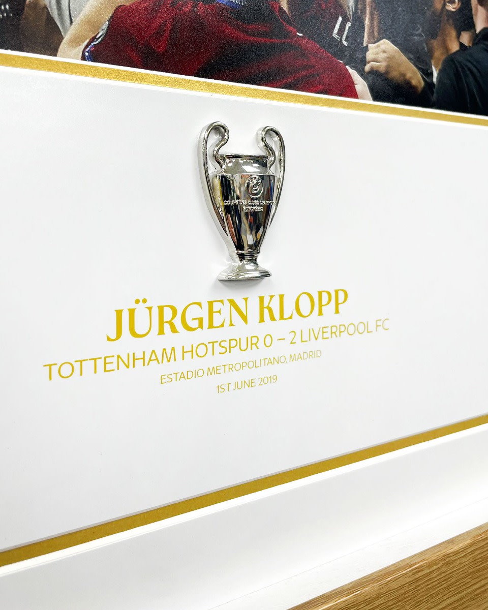 Von LFC signiertes Klopp-Bild von Madrid, gerahmt - Image 2