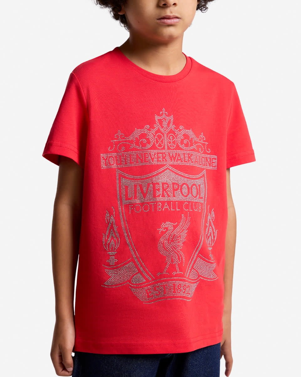 LFC Infants Diamente Tee Red - Image 4