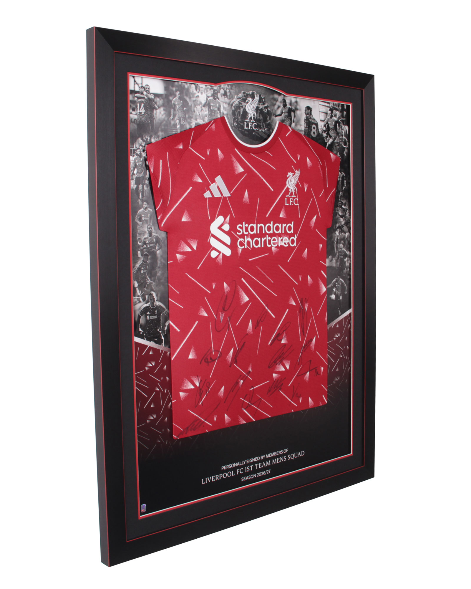 LFC Signed 26/27 Squad Framed Shirt - Image 3