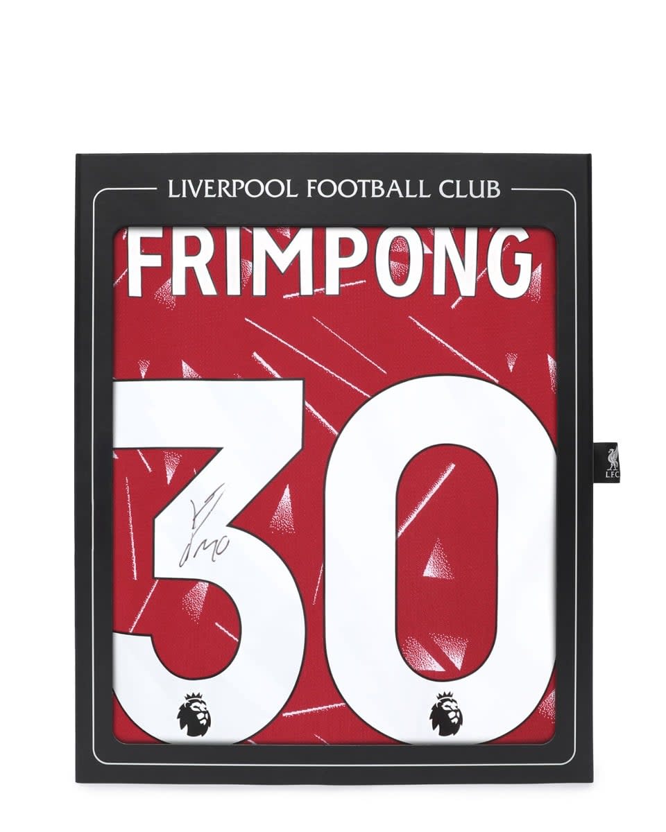 LFC Signed 26/27 Frimpong Boxet Skjorte - Image 1