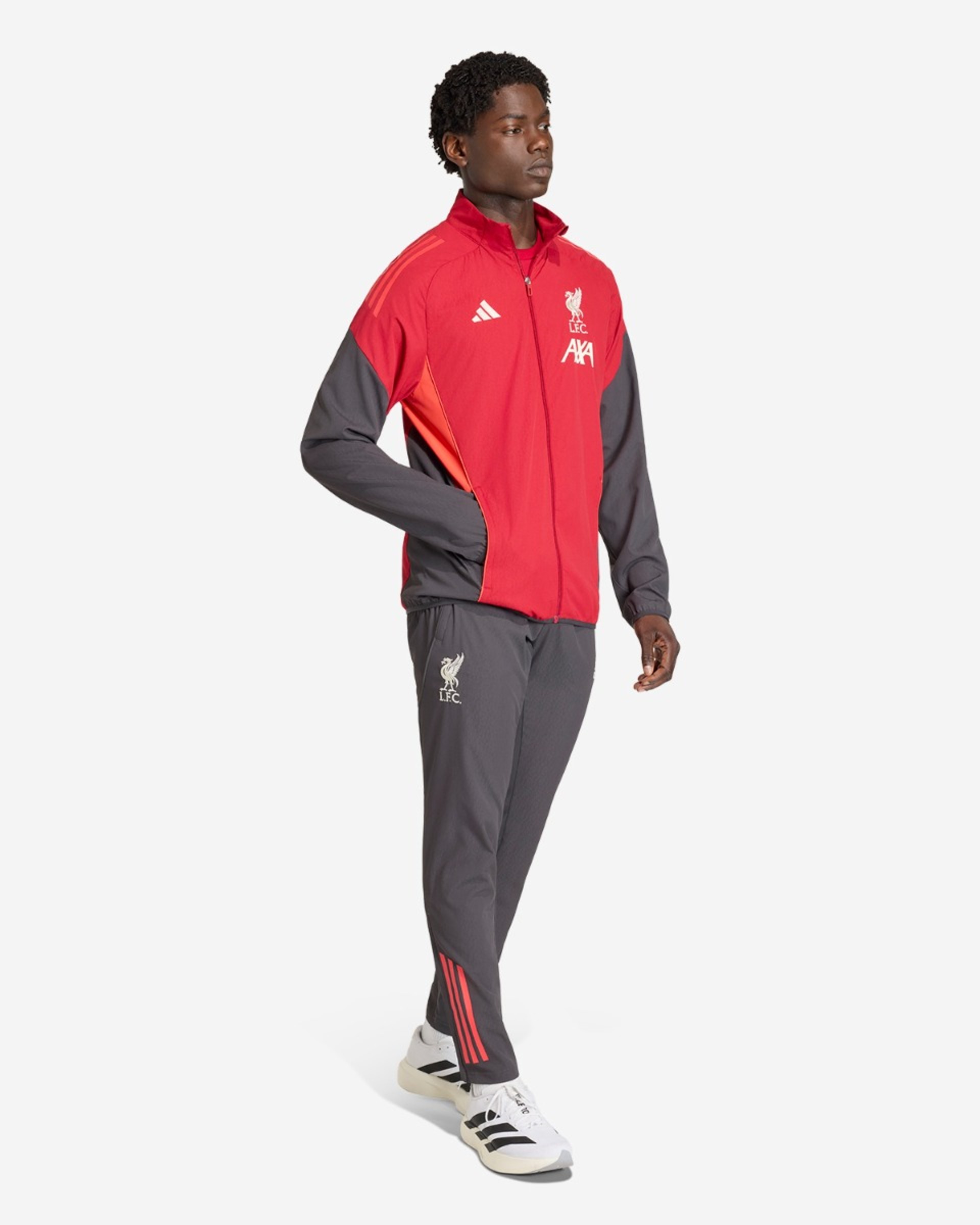 LFC adidas Herre 25/26 Træningsjakke Rød - Image 4