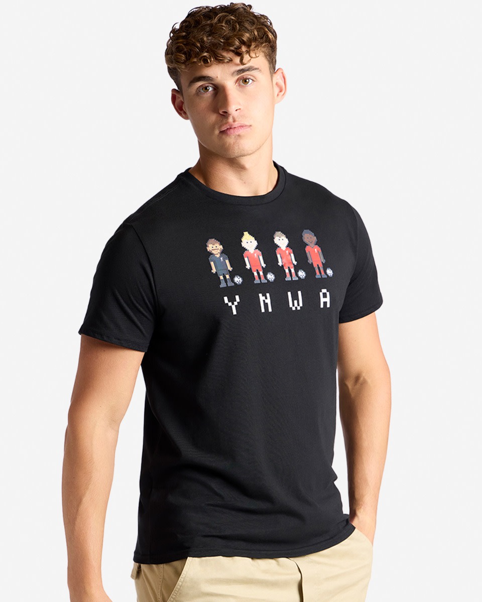 T-shirt Pixel Player du LFC pour homme, noir - Image 2
