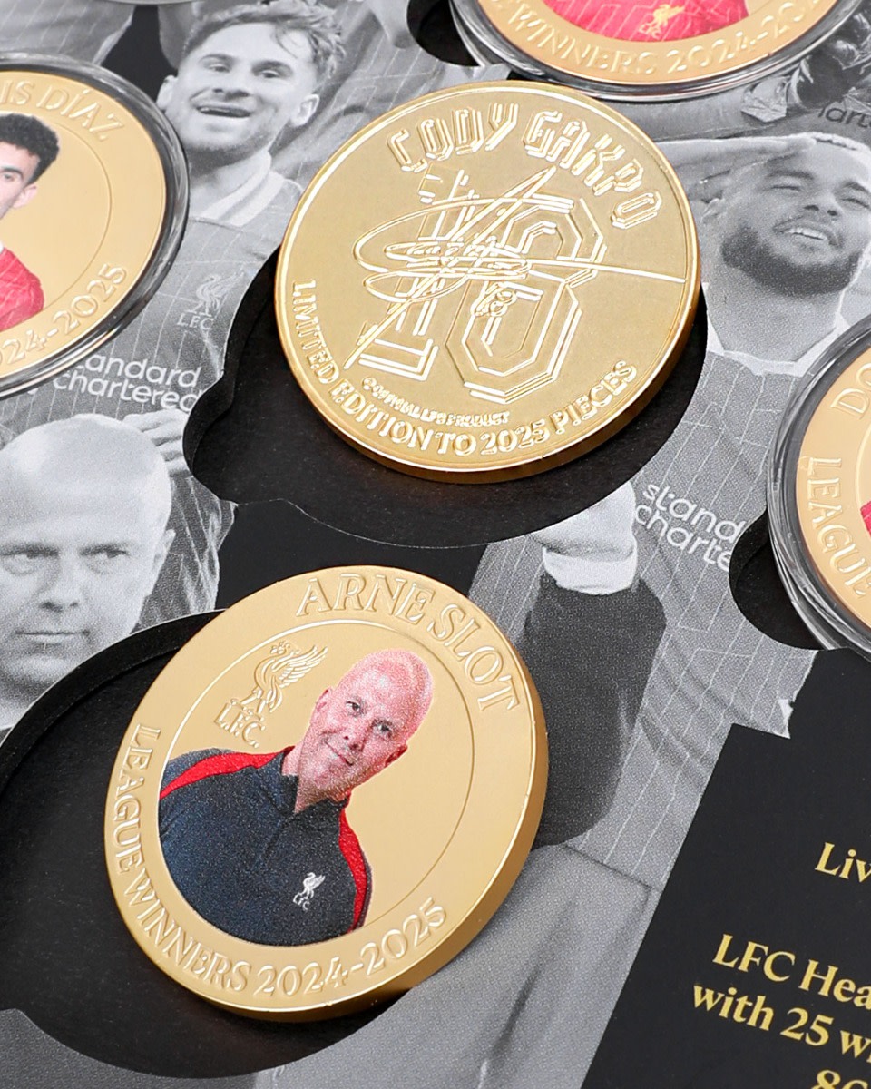 LFC Champions Squad Coin Set - Image 2