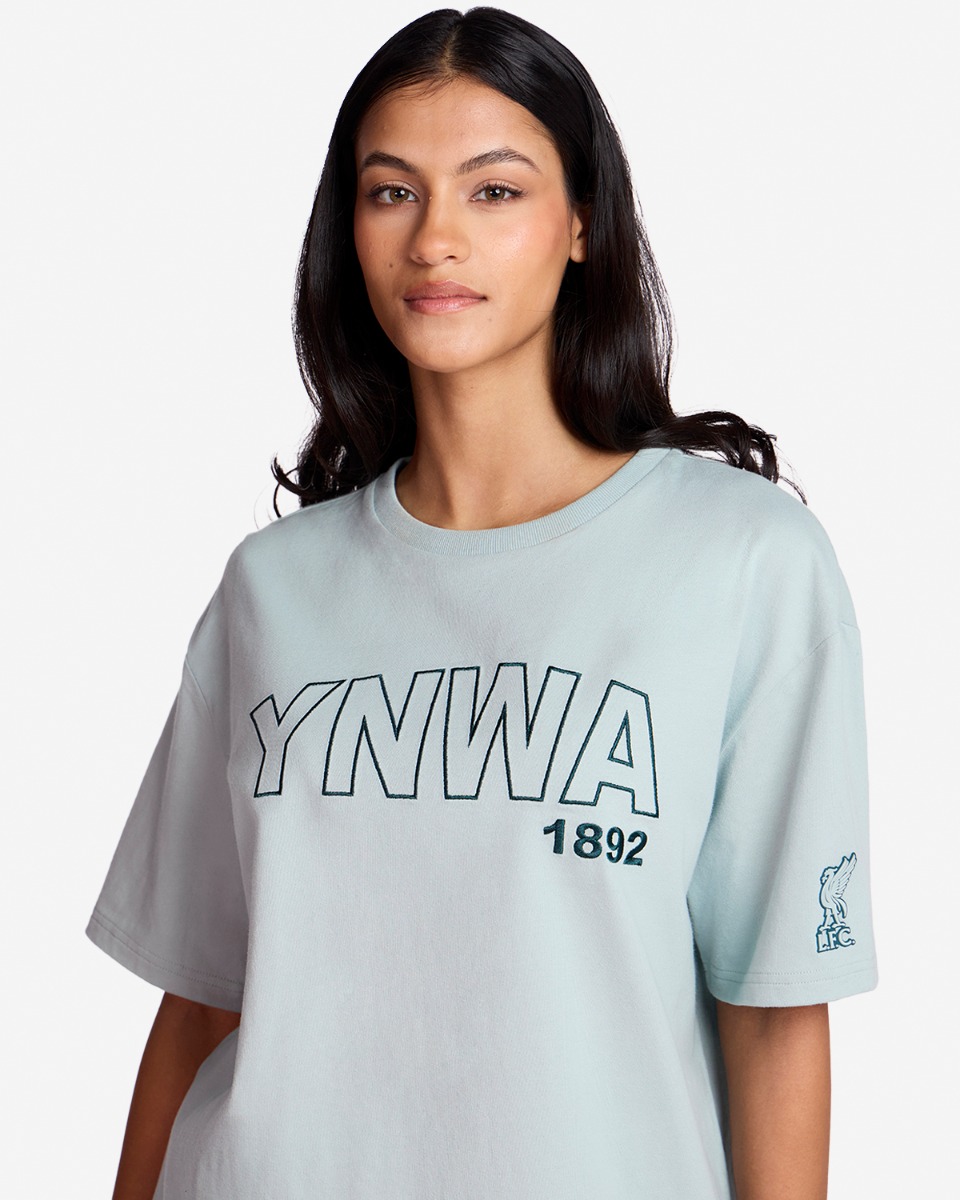 LFC Womens Oversized Tee Green - Image 2