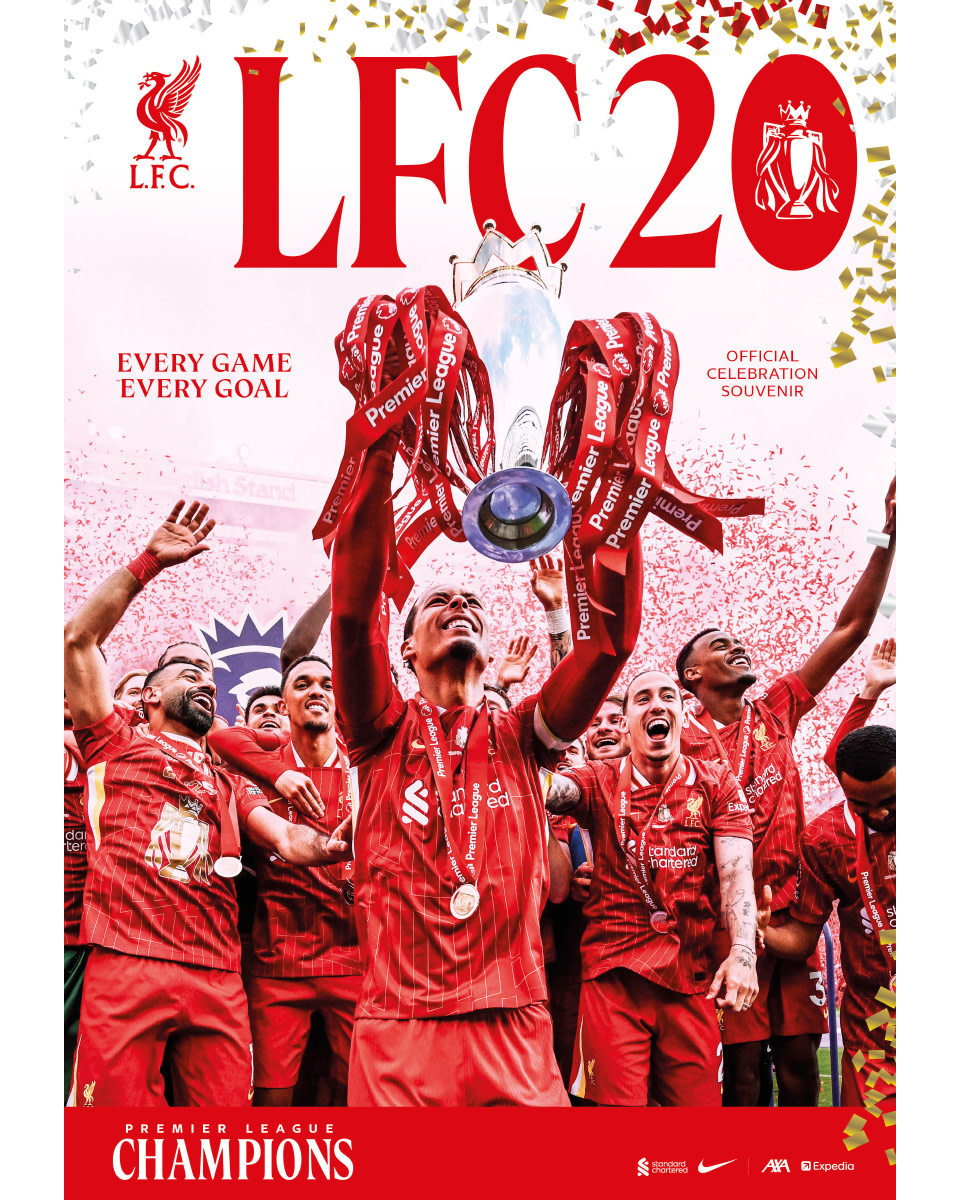 LFC 20 - Premier League Champions 24/25 Every Game. Every Goal. - Image 1