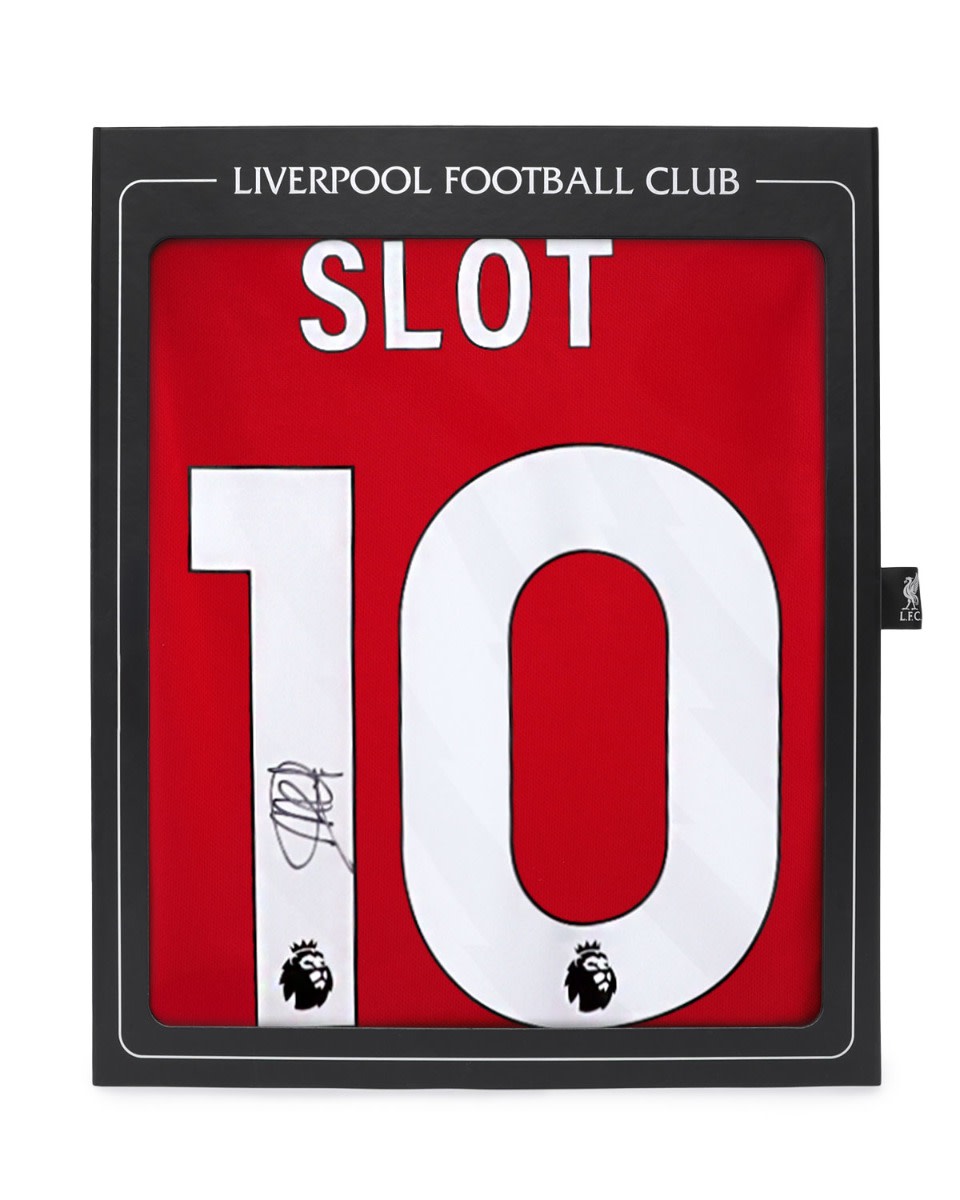 LFC Signed 25/26 Slot Boxed Shirt - Image 1