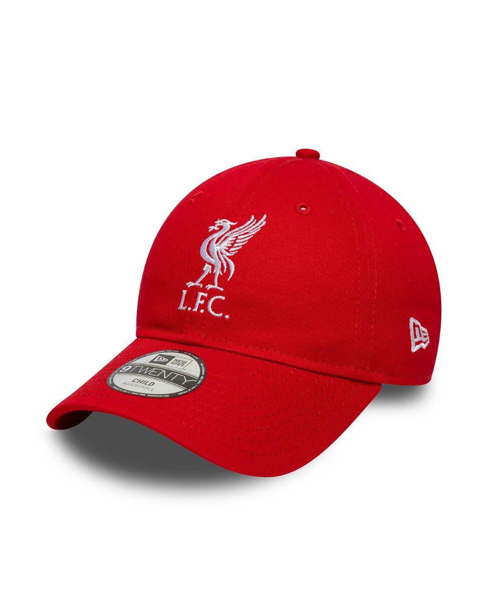 LFC New Era Kids 9TWENTY Liverbird Cap Rød - Image 1