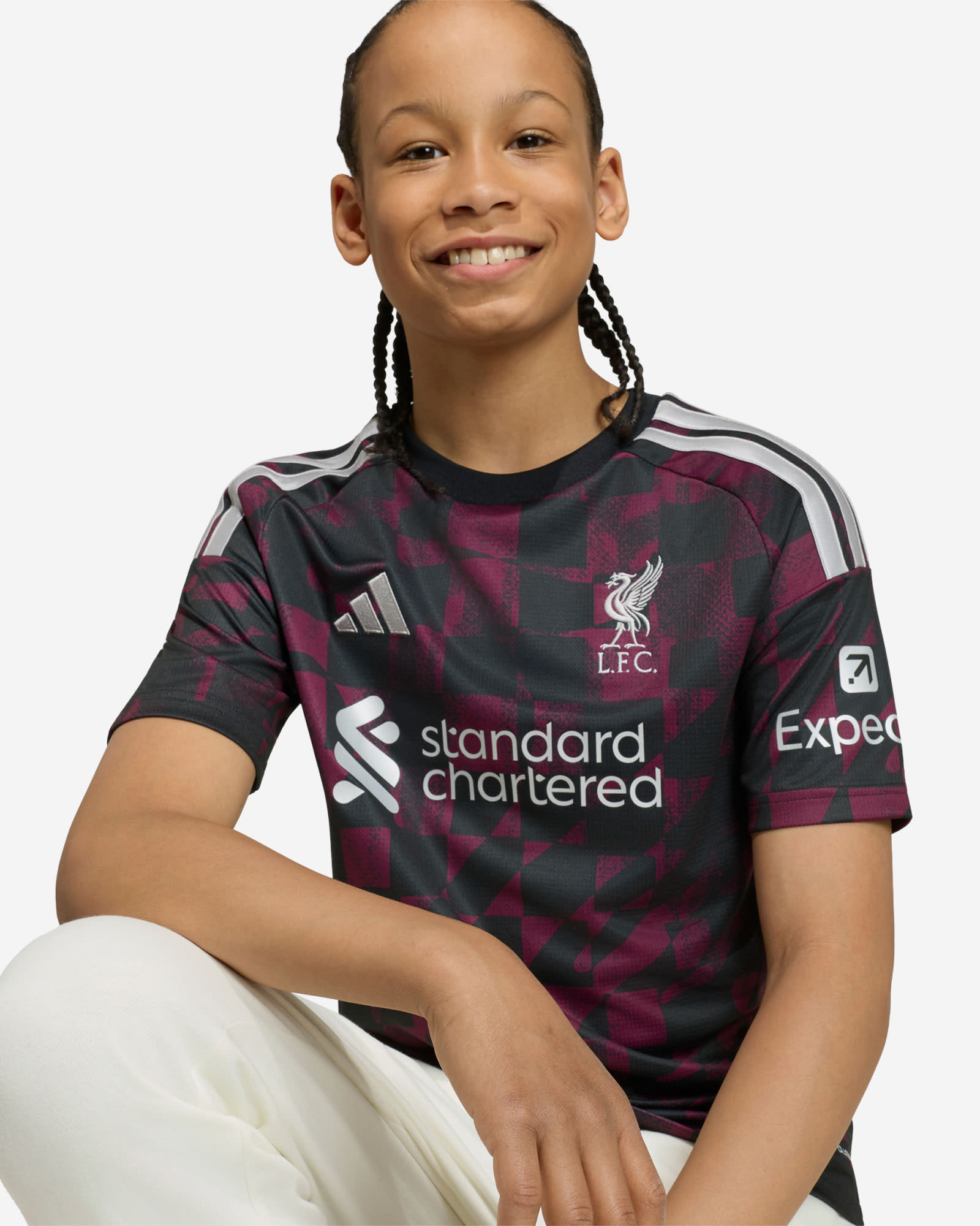 LFC adidas Trikot für Jugendliche 26/27 — Premier League — B.BARCOLA-29 - Image 4