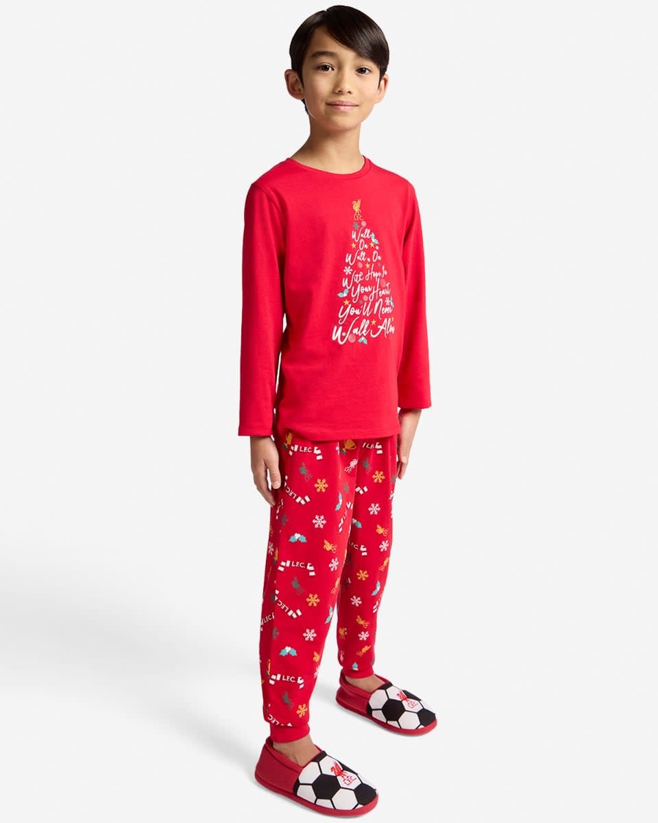 LFC Juniors Julpyjamas Röd - Image 3