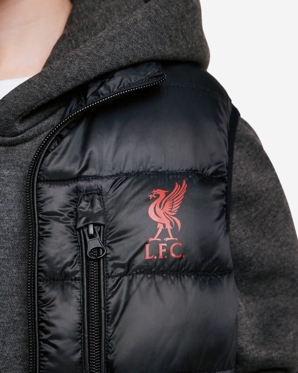 LFC Infants Padded Gilet Black - Image 2