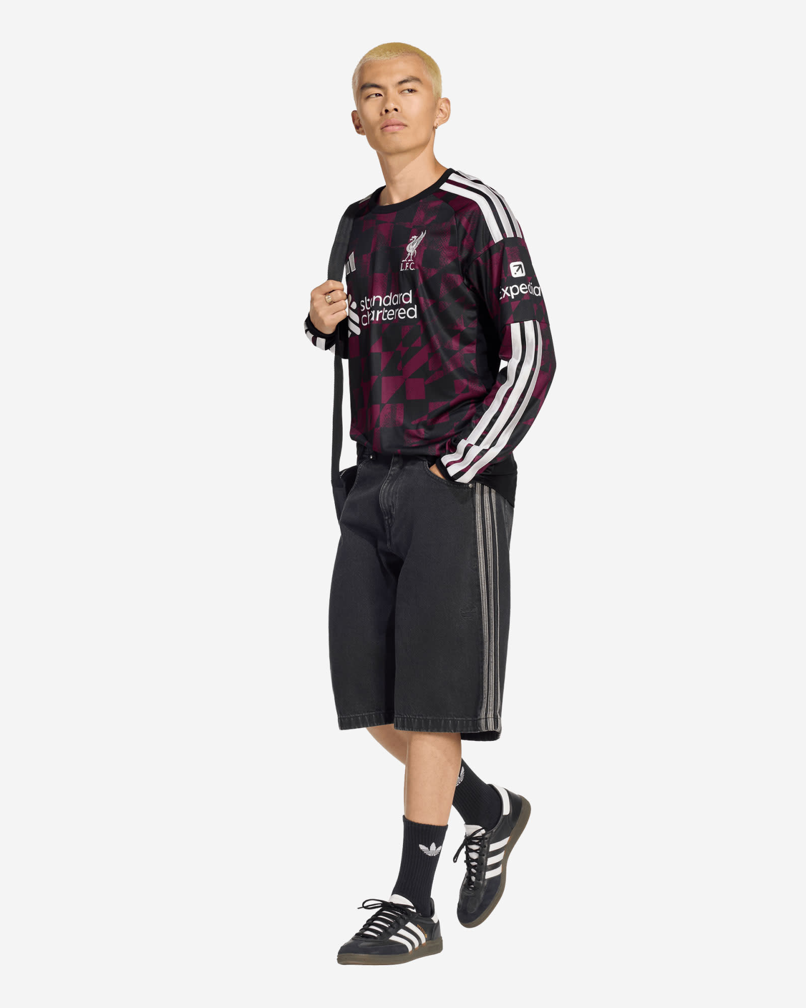 เสื้อยืดแขนยาวผู้ชาย รุ่น LFC adidas 26/27 - Image 3