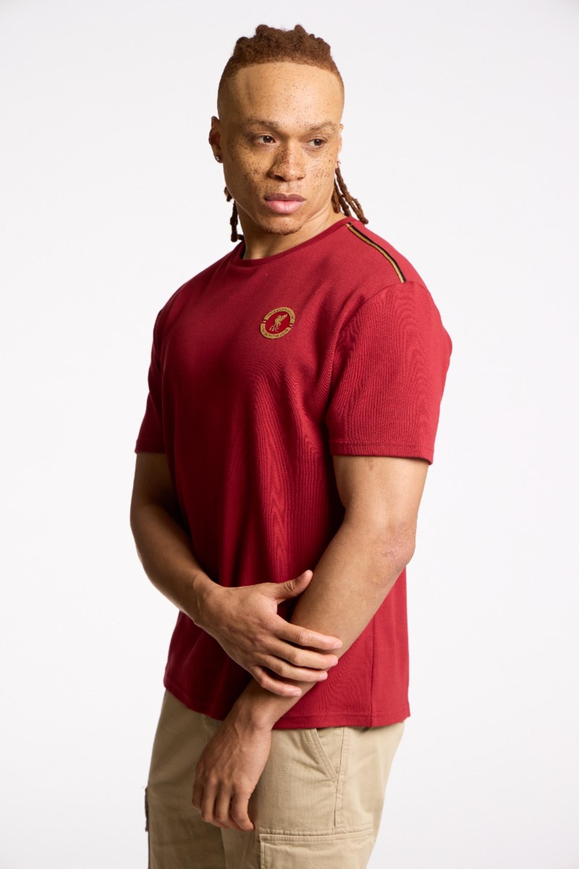 เสื้อยืดผู้ใหญ่รุ่น LFC EST 1892 สีแดง - Image 3
