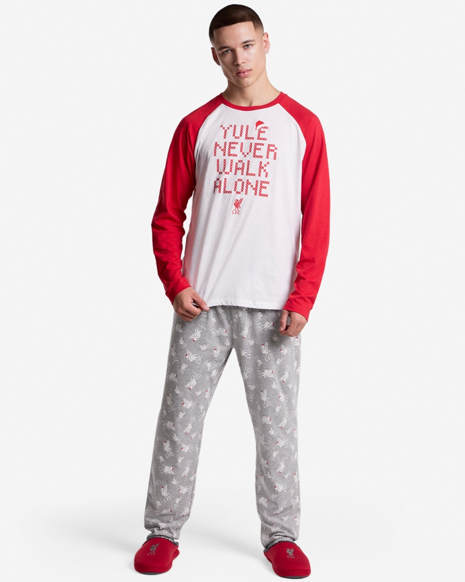 LFC Weihnachts-Pyjama für Herren, Rot - Image 1