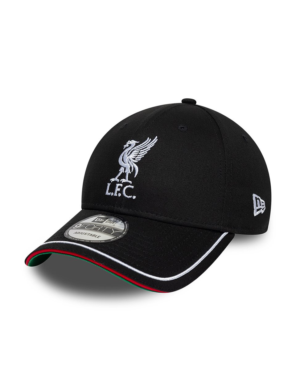 LFC New Era Adults Italien 9FORTY Kasket Sort - Image 3