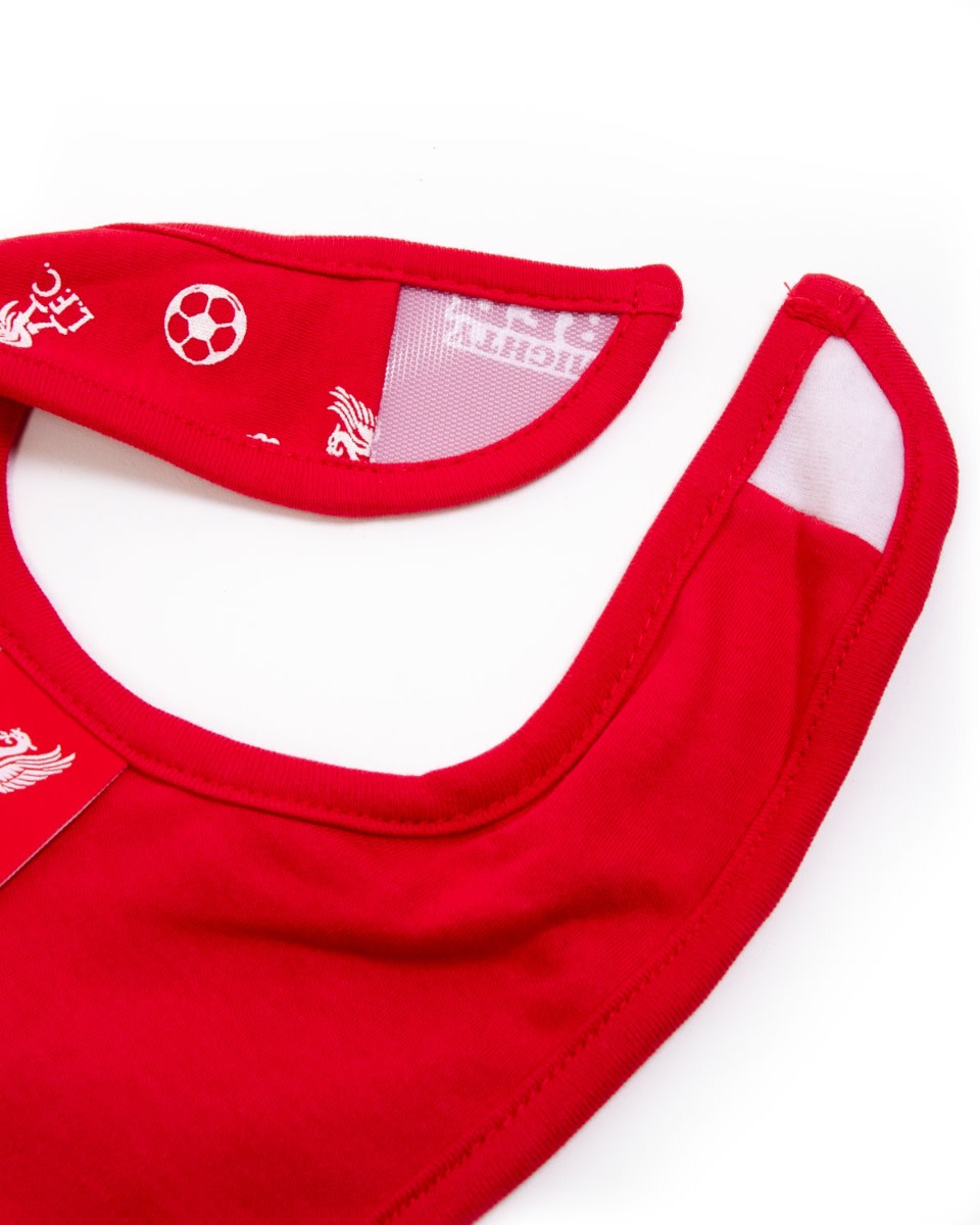 LFC Mighty Red 3pk Bibs - Image 2