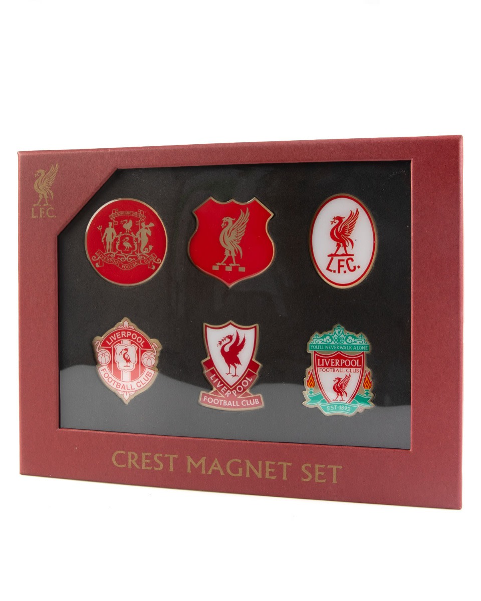 LFC 6pk Crest Magnet Set - Image 1