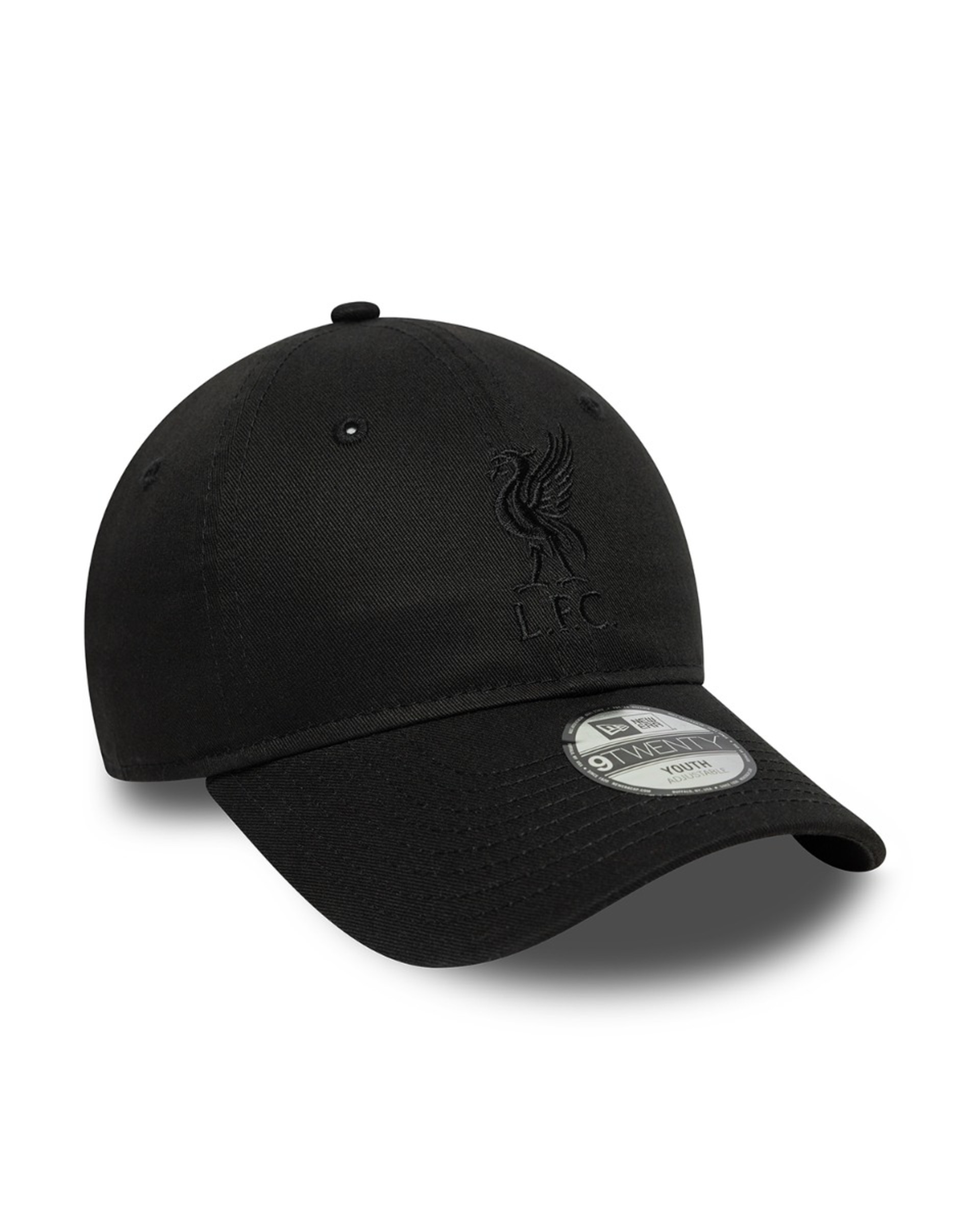 Gorra LFC New Era 9TWENTY Tonal para niños, negra - Image 3