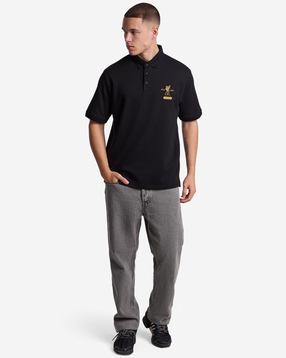 Polo LFC Champions para hombre, color negro - Image 4