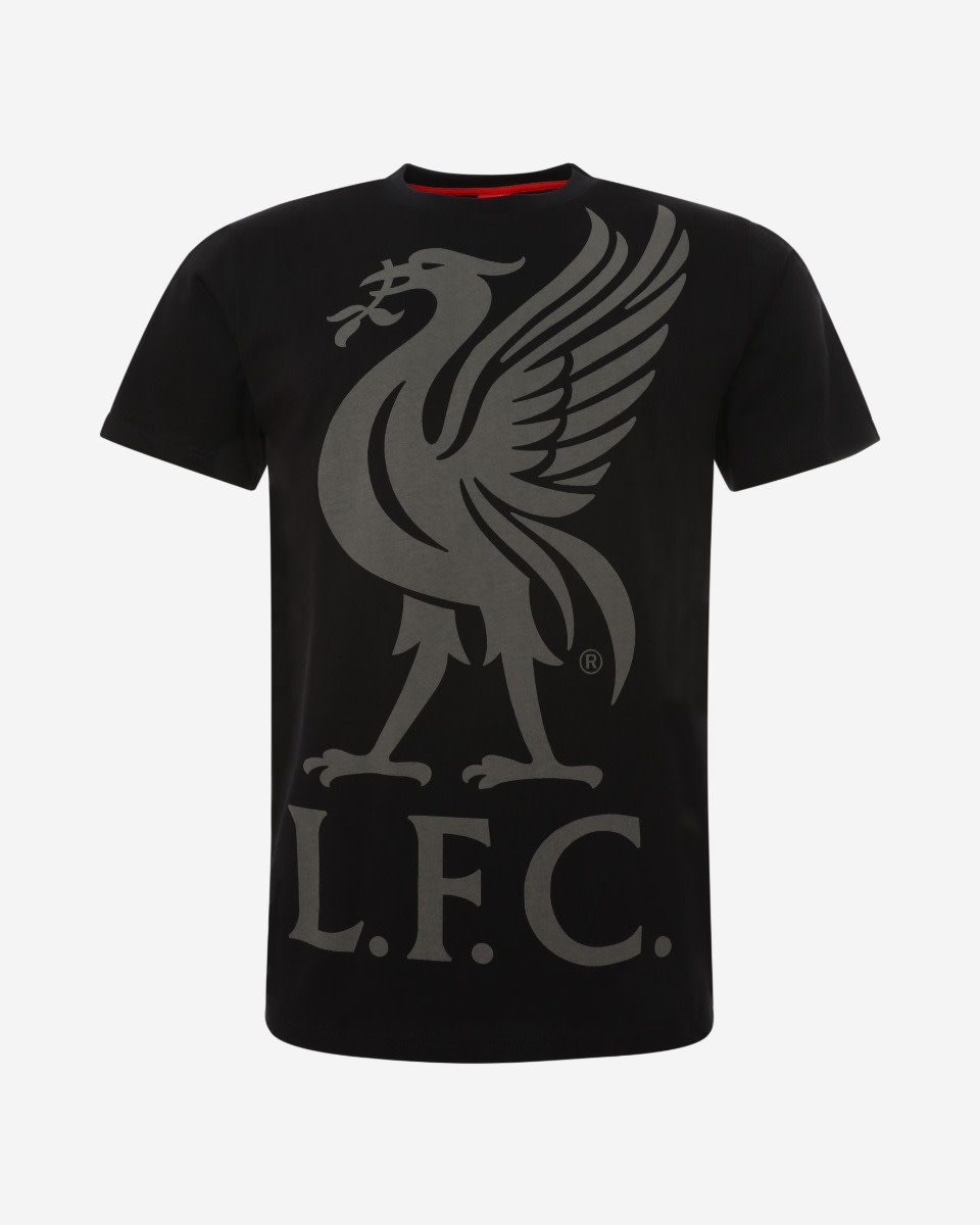 LFC Mens Black Liverbird Tee - Image 1