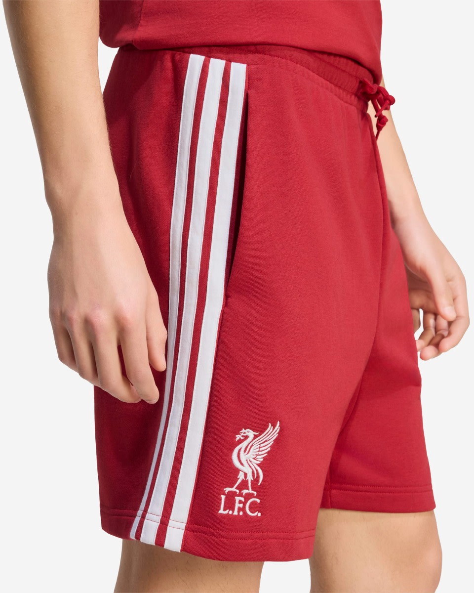 LFC adidas Adults 26/27 DNA Shorts Active Maroon - Image 4