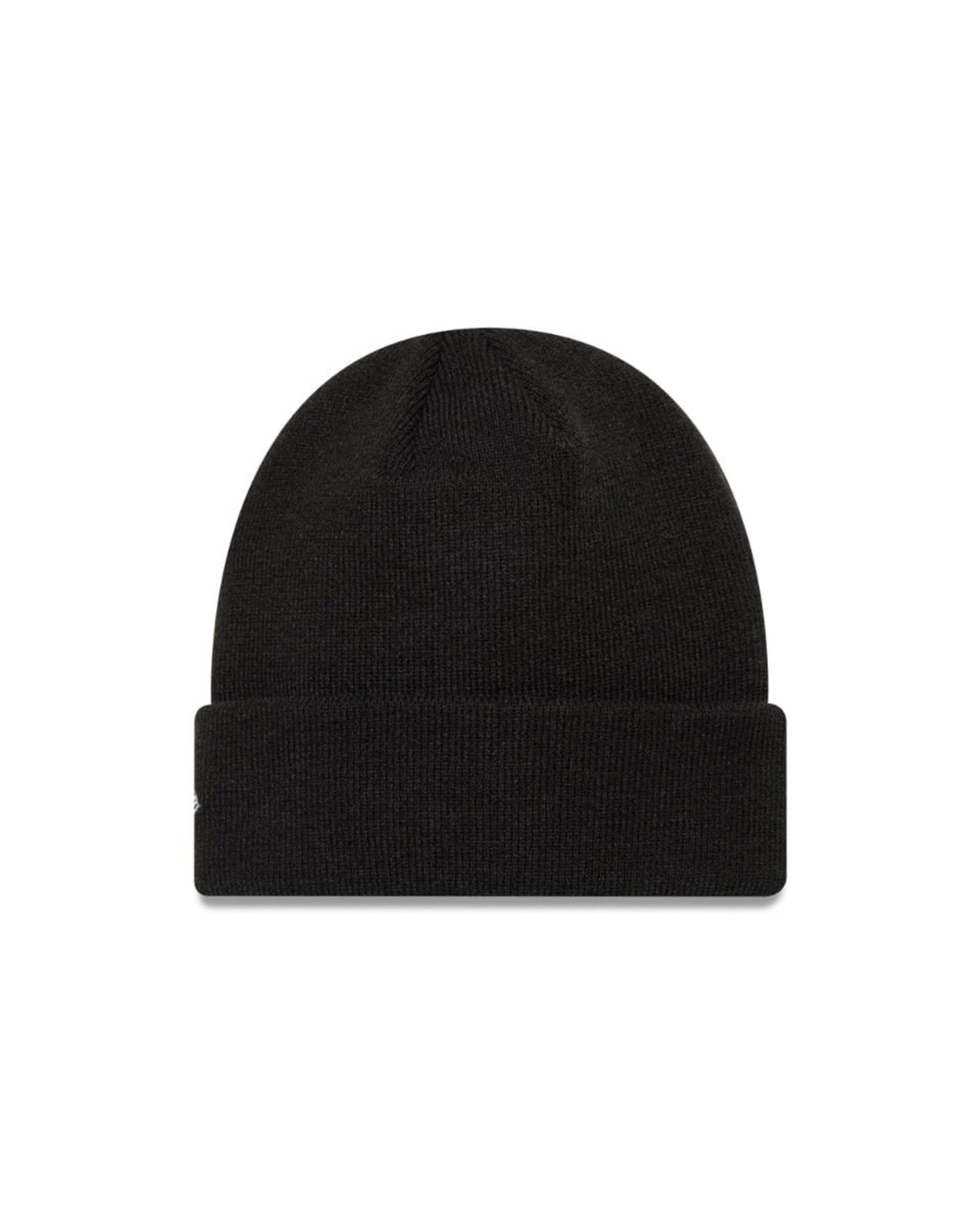 Gorro LFC New Era para niños con forma de Liverbird, tejido con puños, blanco y negro - Image 2