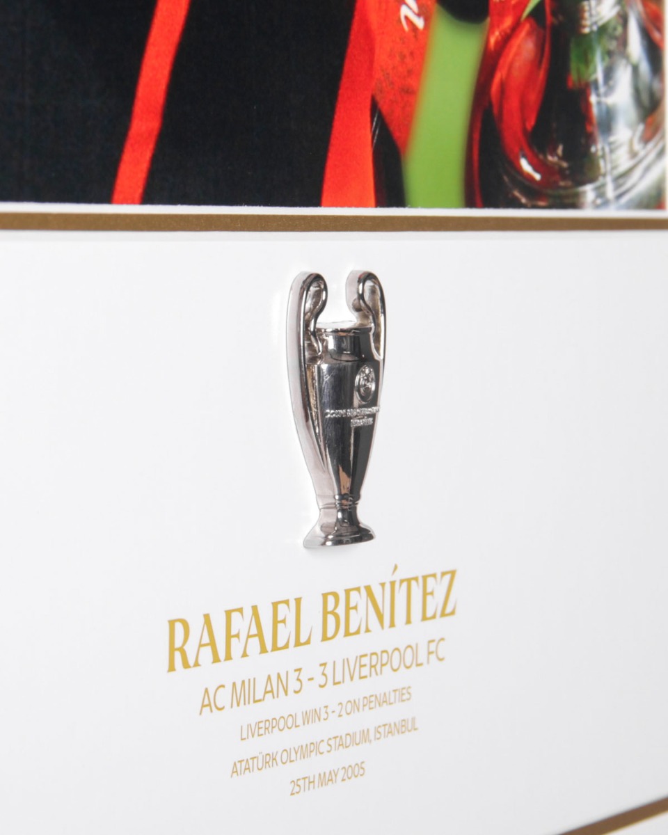 LFC Signerad Benitez Istanbul inramad bild - Image 3