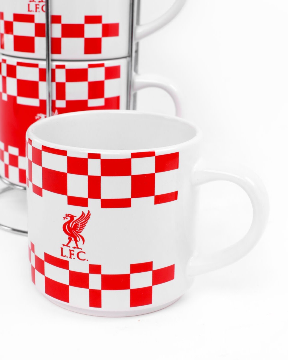 LFC 4 Pack Stacking Mugs - Image 2