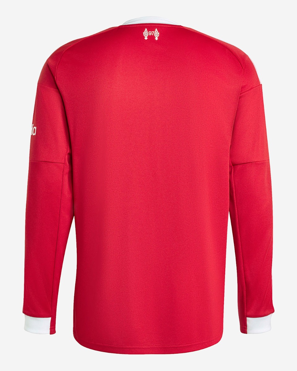 LFC adidas Mens 25/26 Home Long Sleeve Jersey