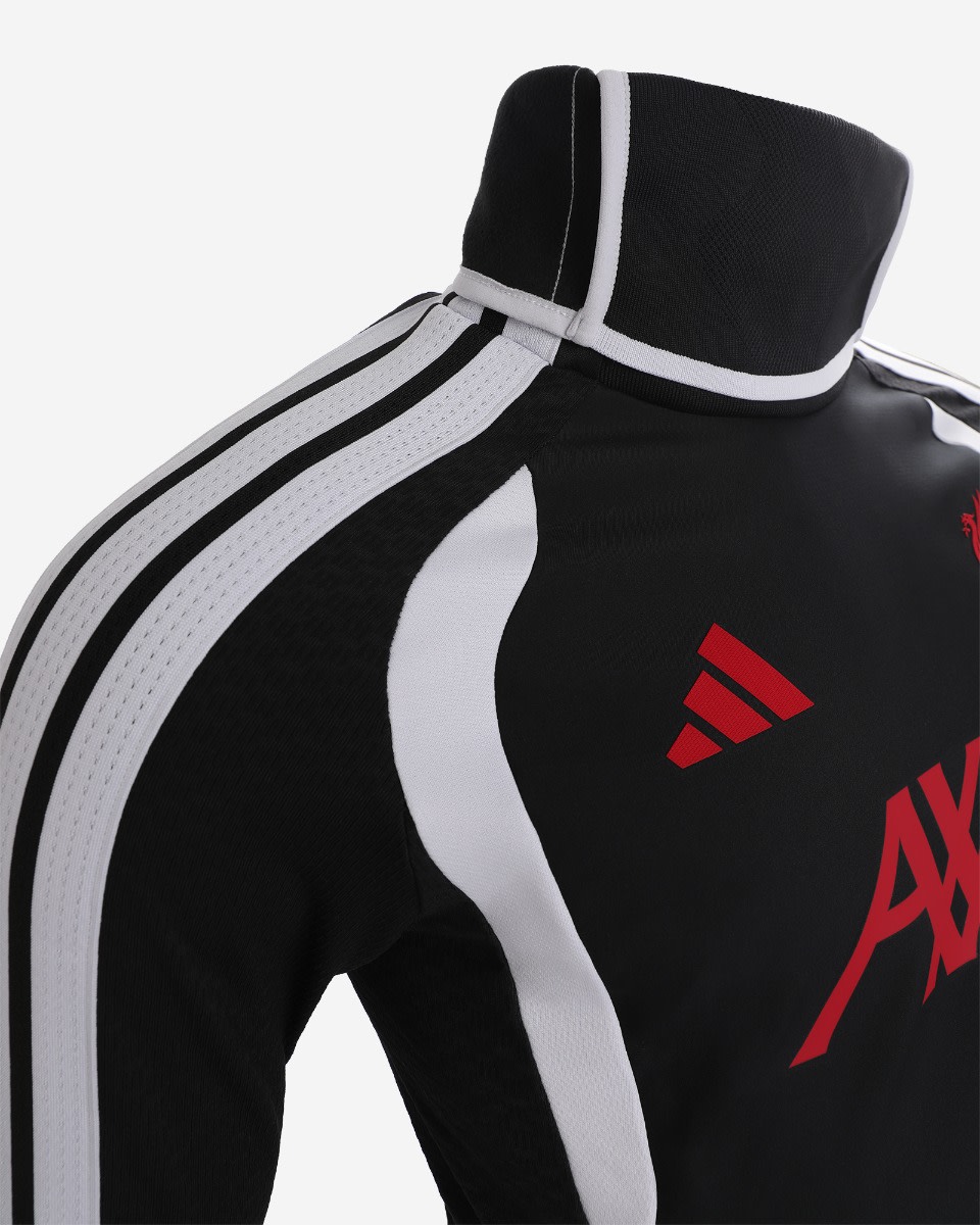 LFC adidas Mens 26/27 Tiro Pro-Warm Top Black - Image 4