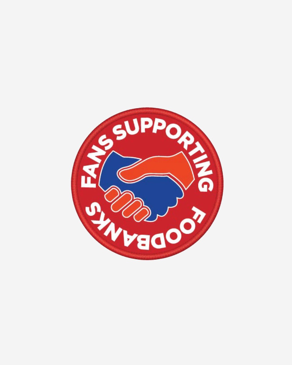 Fans Supporting Food Banks Patch - Image 1