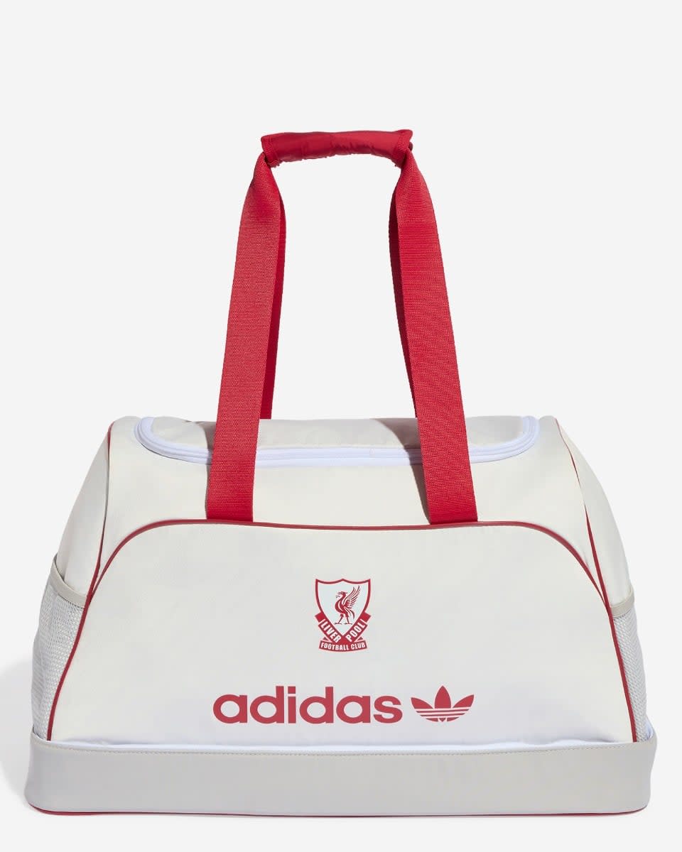 LFC adidas 26/27 Away Originals Football Bag White - Image 1