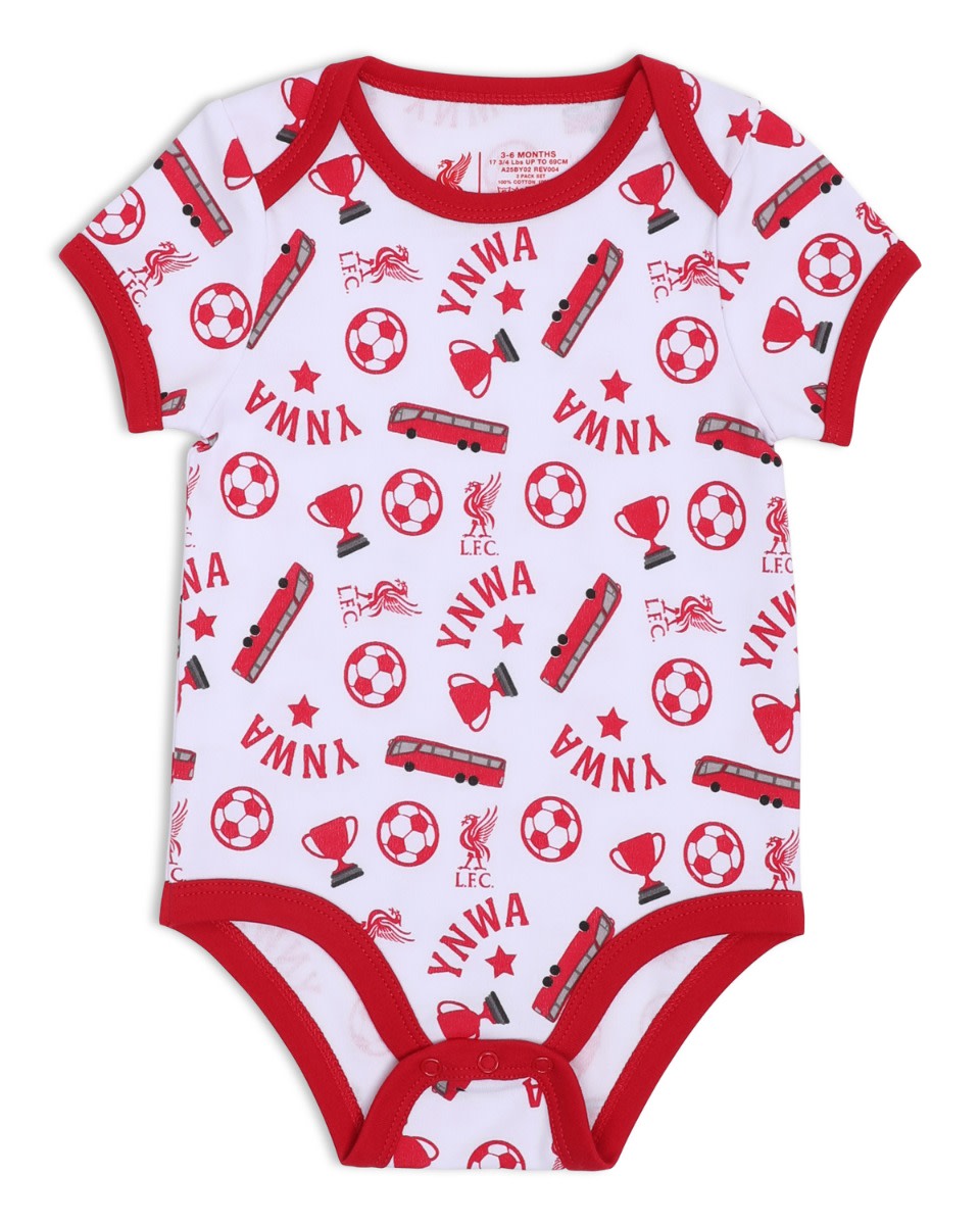 LFC Baby-Bodys, Rot, 2er-Pack - Image 3