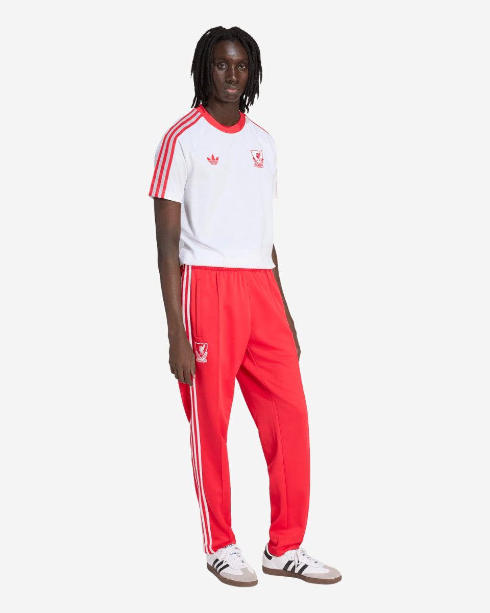 LFC adidas Originals Mens Track Pants Red - Image 3