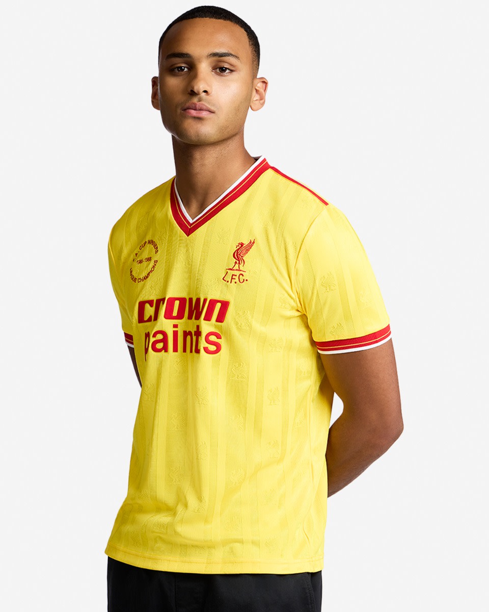LFC Retro Mens 1986 Third Shirt - Image 4