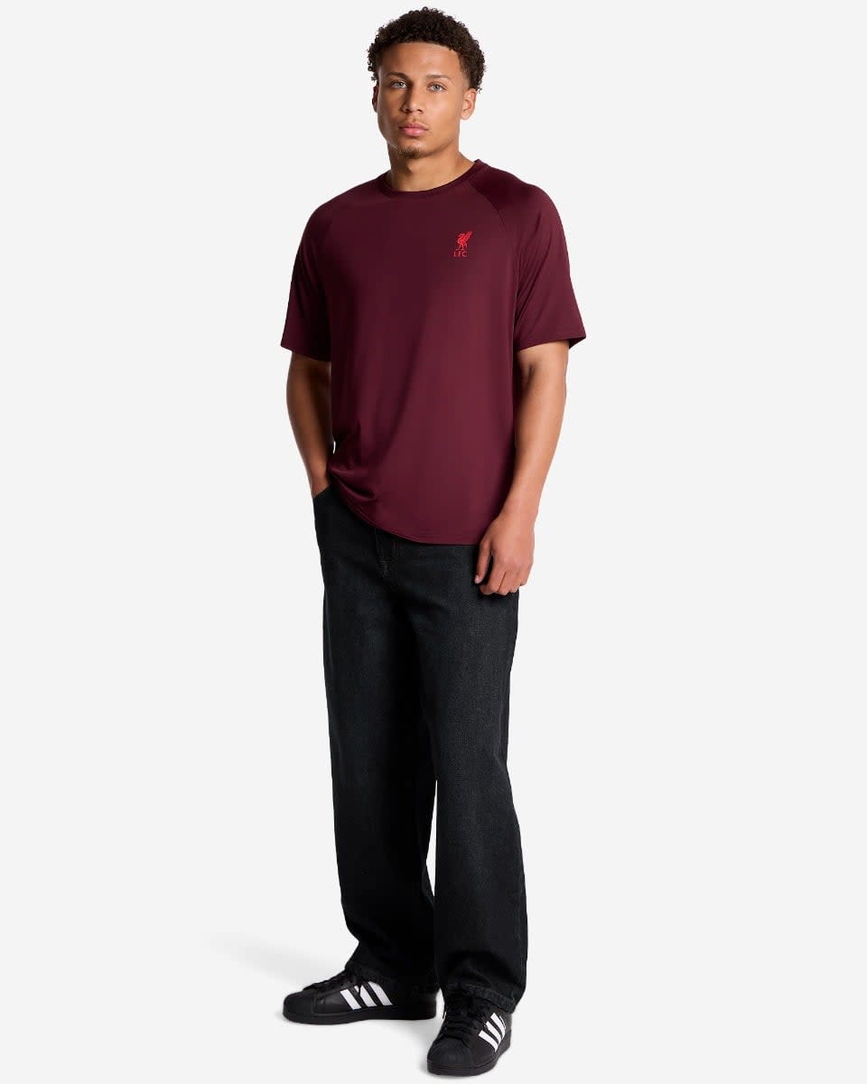 LFC メンズラグランTシャツダークレッド - Image 2