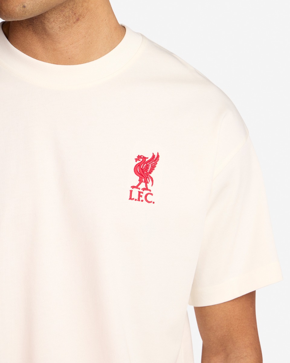 LFC Mens Oversized YNWA Tee Ecru