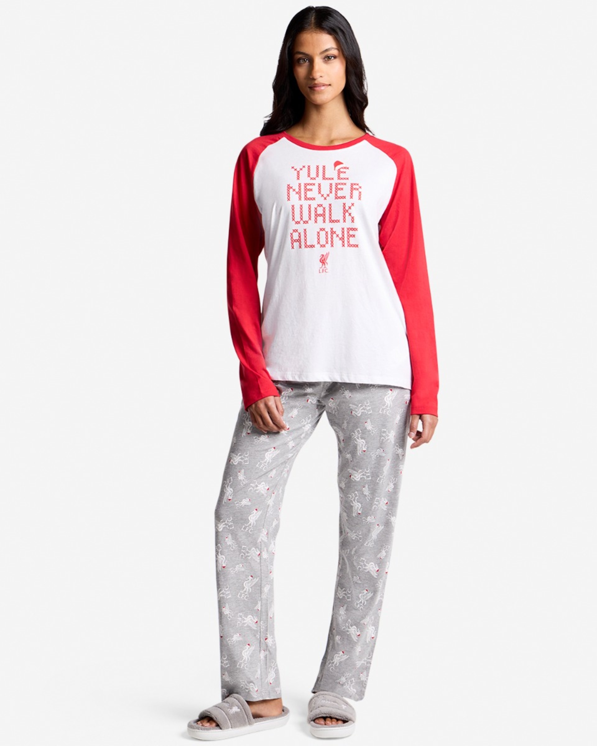 LFC Julepyjamas til kvinder rød - Image 1