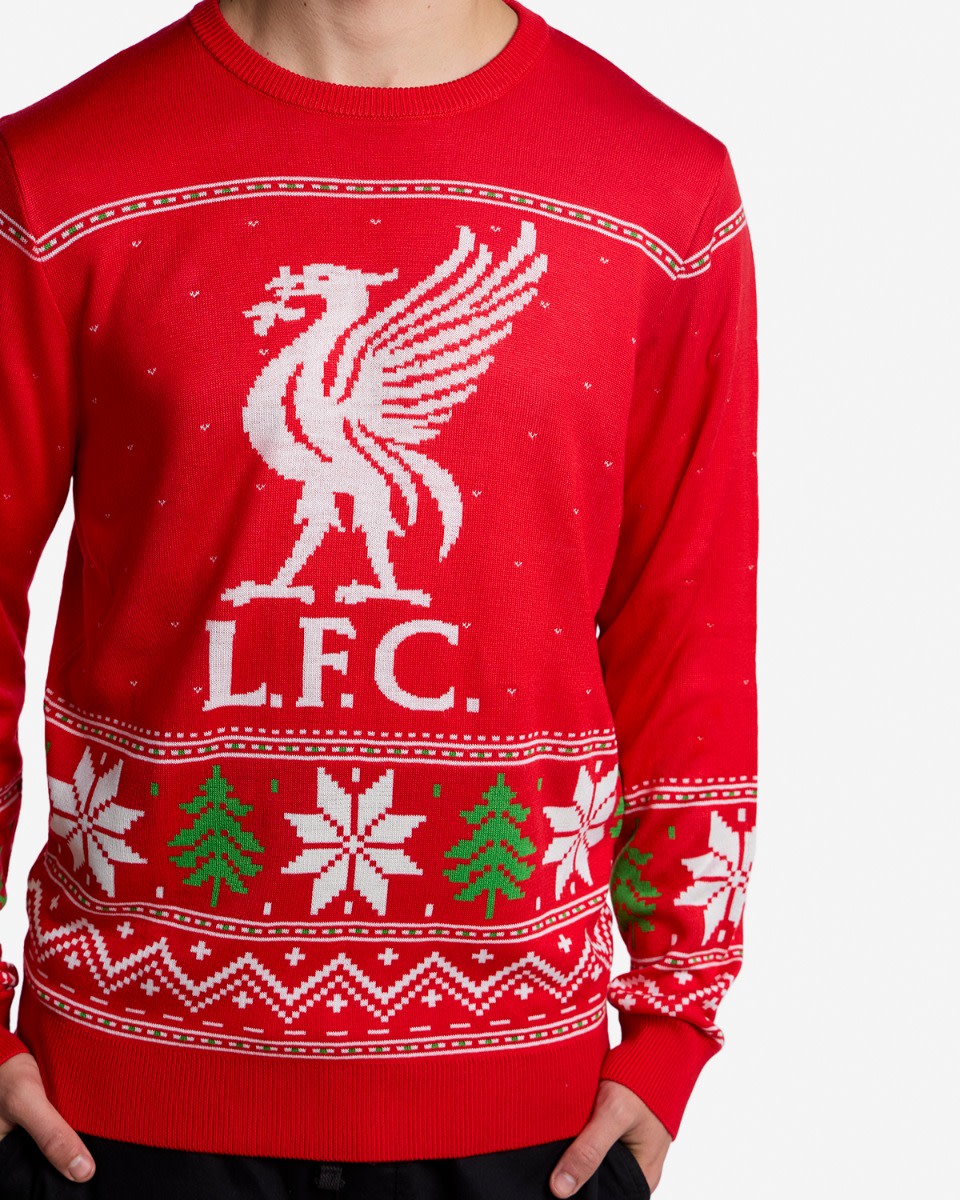LFC Adults Fairisle Christmas Jumper - Image 4